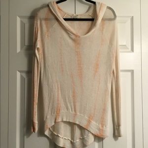 L.A. Hearts orange tie-dye long sleeve